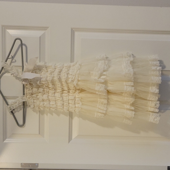 OG Posh Peanut Lace Dress